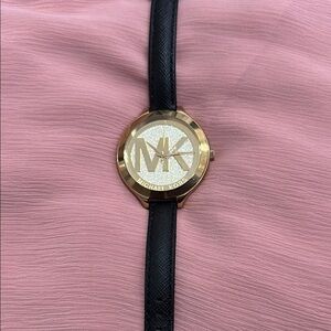Michael Kors Gold and Black Fashion Watch